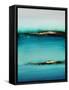 Aqua Isles III-Sydney Edmunds-Framed Stretched Canvas