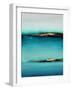 Aqua Isles III-Sydney Edmunds-Framed Giclee Print