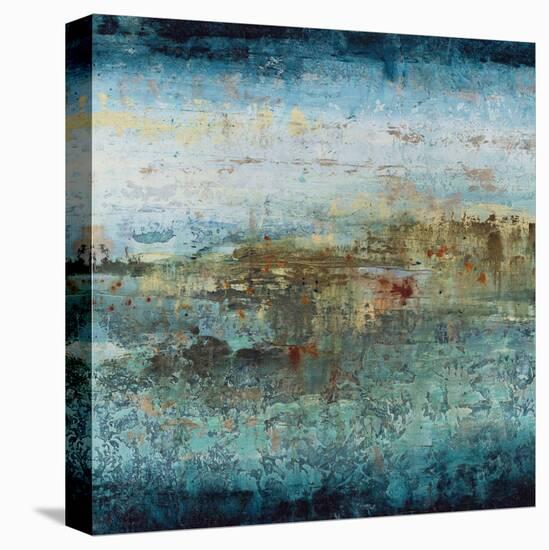 Aqua Layer-Alexys Henry-Stretched Canvas