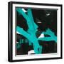 Aqua Link II-null-Framed Art Print