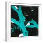 Aqua Link II-null-Framed Art Print