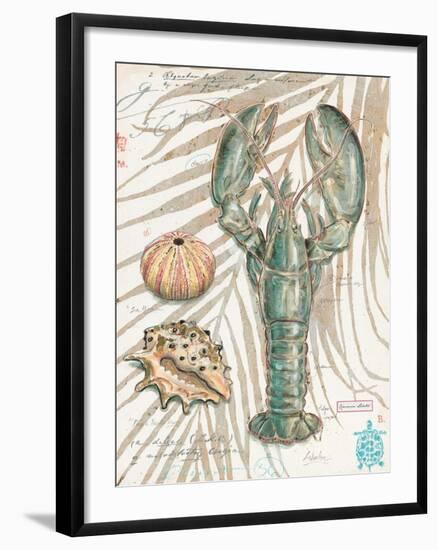 Aqua Lobster-Chad Barrett-Framed Art Print