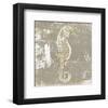 Aqua Marine V-null-Framed Art Print