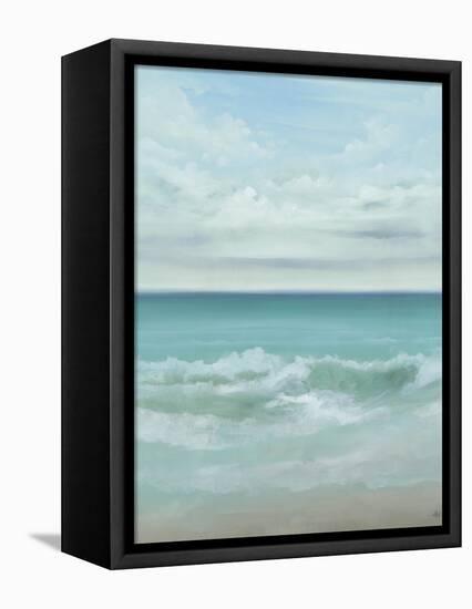Aqua Marine-Kc Haxton-Framed Stretched Canvas