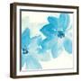 Aqua Mint Clematis II-Chris Paschke-Framed Art Print