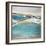 Aqua Quartz-Liz Jardine-Framed Art Print