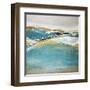 Aqua Quartz-Liz Jardine-Framed Art Print