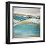 Aqua Quartz-Liz Jardine-Framed Art Print