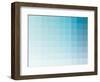 Aqua Rectangle Spectrum-Kindred Sol Collective-Framed Art Print