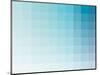 Aqua Rectangle Spectrum-Kindred Sol Collective-Mounted Art Print