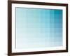 Aqua Rectangle Spectrum-Kindred Sol Collective-Framed Art Print