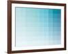 Aqua Rectangle Spectrum-Kindred Sol Collective-Framed Art Print