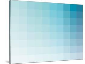 Aqua Rectangle Spectrum-Kindred Sol Collective-Stretched Canvas