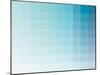 Aqua Rectangle Spectrum-Kindred Sol Collective-Mounted Art Print