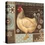 Aqua Rooster II-Kimberly Poloson-Stretched Canvas