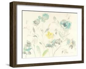 Aqua Roses-Danhui Nai-Framed Art Print