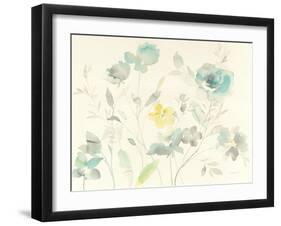 Aqua Roses-Danhui Nai-Framed Art Print