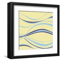 Aqua Samphire-Denise Duplock-Framed Art Print