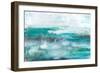 Aqua Sea II-Lila Bramma-Framed Art Print