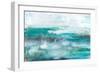Aqua Sea II-Lila Bramma-Framed Art Print