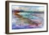 Aqua Seascape-Anne Farrall Doyle-Framed Giclee Print