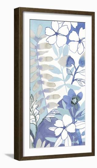 Aqua Spray-Sandra Jacobs-Framed Giclee Print