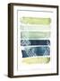 Aqua Streak II-Grace Popp-Framed Art Print