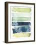 Aqua Streak II-Grace Popp-Framed Art Print