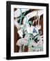 Aqua Tag 1-Jenny Kraft-Framed Art Print