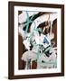 Aqua Tag 1-Jenny Kraft-Framed Art Print