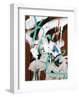 Aqua Tag I-Jenny Kraft-Framed Giclee Print