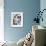 Aqua Tag I-Jenny Kraft-Framed Giclee Print displayed on a wall