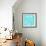 Aqua Teal Damask-Tina Lavoie-Framed Giclee Print displayed on a wall