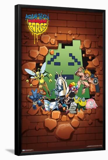 Aqua Teen Hunger Force - Villains-Trends International-Framed Poster