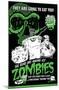 Aqua Teen Hunger Force - Zombies-Trends International-Mounted Poster