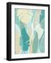 Aqua Tropical II-Flora Kouta-Framed Art Print