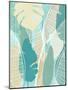 Aqua Tropical II-Flora Kouta-Mounted Art Print