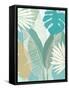 Aqua Tropical III-Flora Kouta-Framed Stretched Canvas
