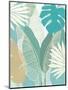 Aqua Tropical III-Flora Kouta-Mounted Art Print