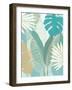 Aqua Tropical III-Flora Kouta-Framed Art Print