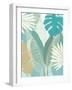 Aqua Tropical III-Flora Kouta-Framed Art Print