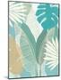 Aqua Tropical III-Flora Kouta-Mounted Art Print