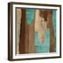 Aqua Turns II-Kevin Baker-Framed Art Print