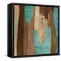 Aqua Turns II-Kevin Baker-Framed Stretched Canvas