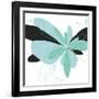 Aqua Undone - Two-Jan Weiss-Framed Art Print