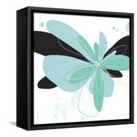 Aqua Undone - Two-Jan Weiss-Framed Stretched Canvas