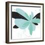 Aqua Undone - Two-Jan Weiss-Framed Art Print