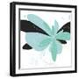 Aqua Undone - Two-Jan Weiss-Framed Art Print