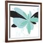 Aqua Undone - Two-Jan Weiss-Framed Art Print