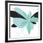 Aqua Undone - Two-Jan Weiss-Framed Art Print